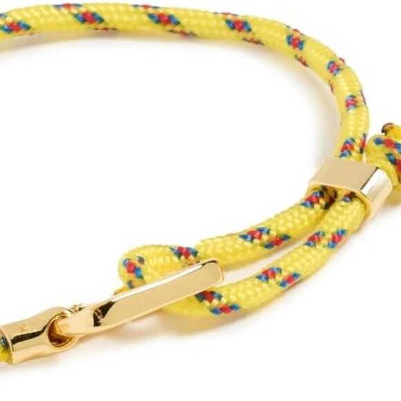 Gorjana Paracord Bracelet Yellow NWT msrp $60 - Picture 9 of 10
